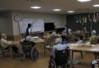 ～第一回 絵手紙教室～　苫田温泉 泉水デイサービス