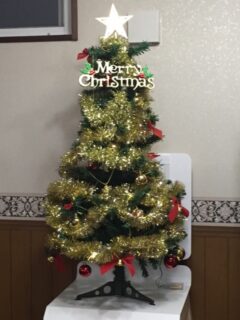 【大安寺東公園前】　クリスマスツリー