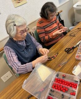 メガネホルダー作成会！！～両備ヘルシーケア浜町