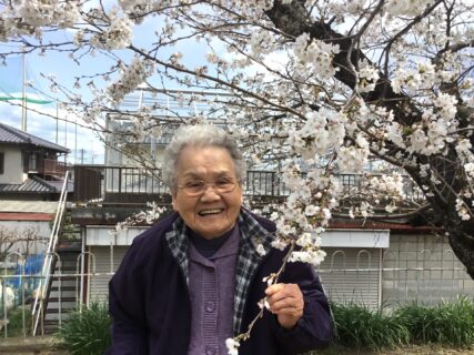 穴場な花より団子🍡～倉敷ケアセンター～