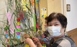 七夕の祈り、天まで届け！！～両備ヘルシーケア浜町
