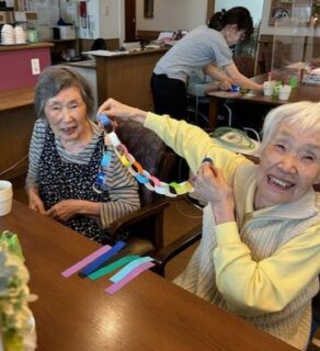 七夕の祈り、天まで届け！！～両備ヘルシーケア浜町