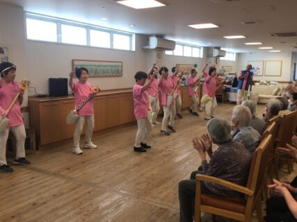スコップ三味線🎼～倉敷ケアセンター～