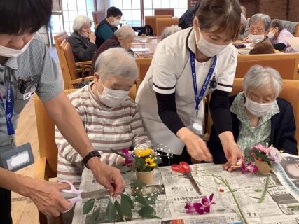やさしい花時間🌷～倉敷ケアセンター～