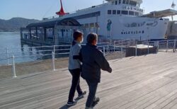 屋外歩行訓練 ~岡山ケアセンターデイサービス~