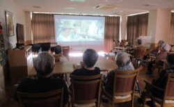 『映画鑑賞をしました』両備ヘルシーケア玉島柏島