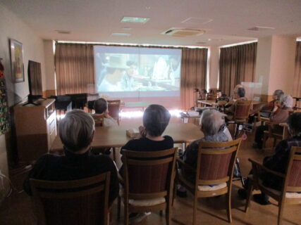 『映画鑑賞をしました』両備ヘルシーケア玉島柏島