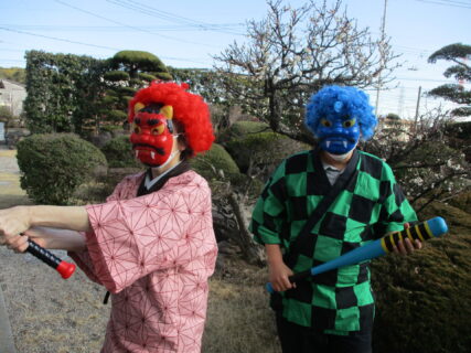 『節分の日👹』両備ヘルシーケア玉島柏島