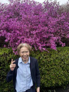 つつじ散歩のあとに、ほっとひと息ジェラート時間（サン・オークス津山）