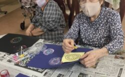 【両備ヘルシーケア大安寺東公園前】色鮮やかな花火アートを楽しみました🎆