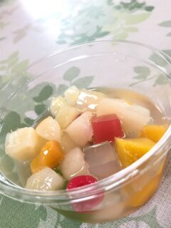 🍹シュワシュワ大成功！フルーツポンチ作り＆実験🍹　　両備ヘルシーケア大安寺東公園前