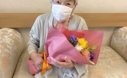 敬老の日を前に、届いたお祝い～サン・オークス倉敷～